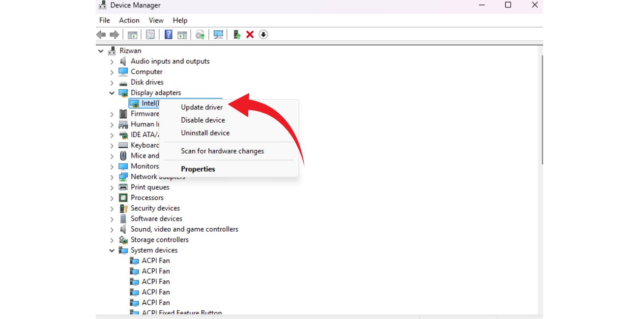 Update or Reinstall Graphics Drivers