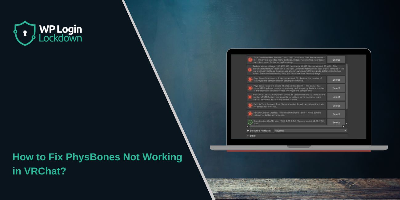How to Fix PhysBones Not Working in VRChat