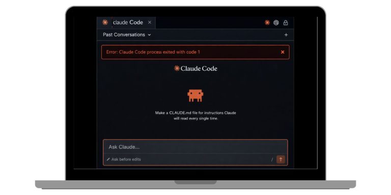 How to Fix Claude Code Exit Code 1 Error? Step by Step – WP Login Lockdown