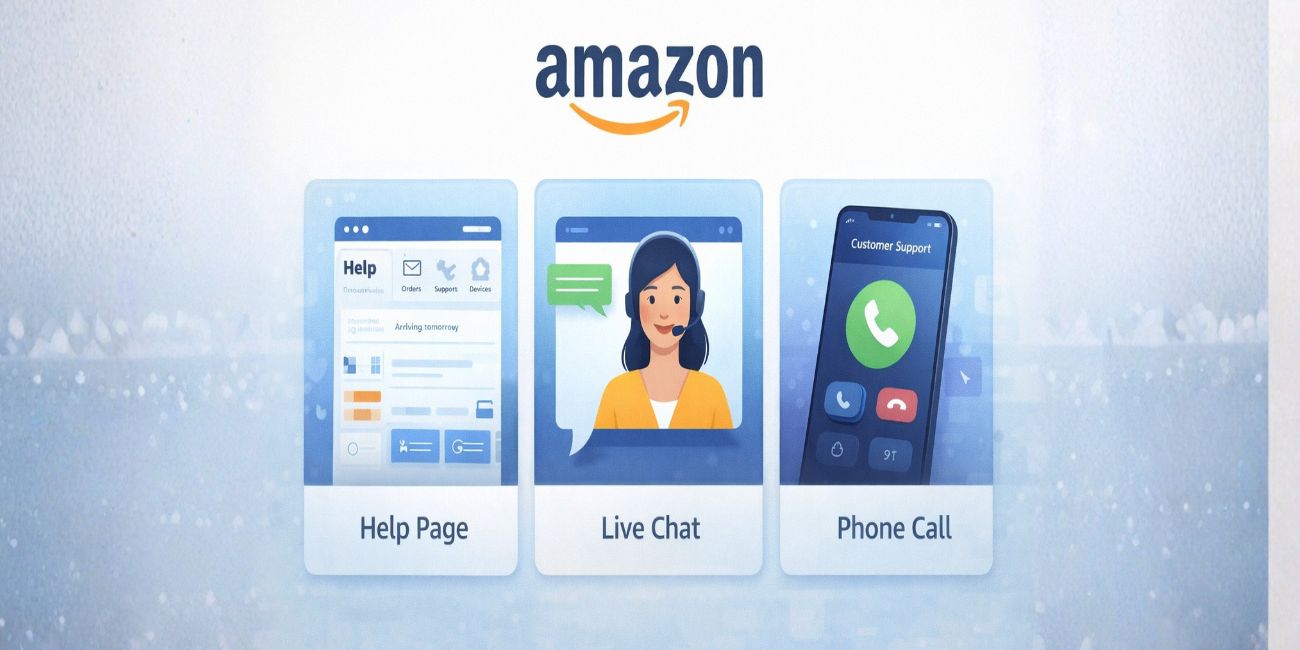 What is the best way to contact Amazon customer service?
