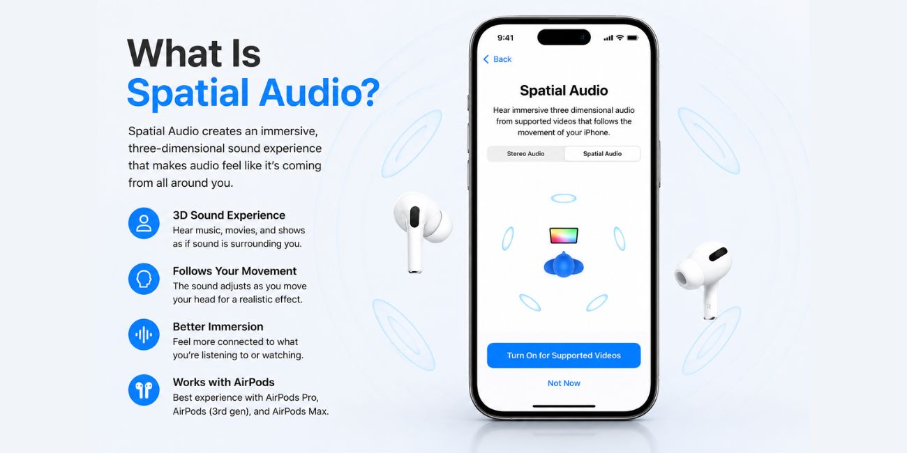 What Is Spatial Audio on iphone