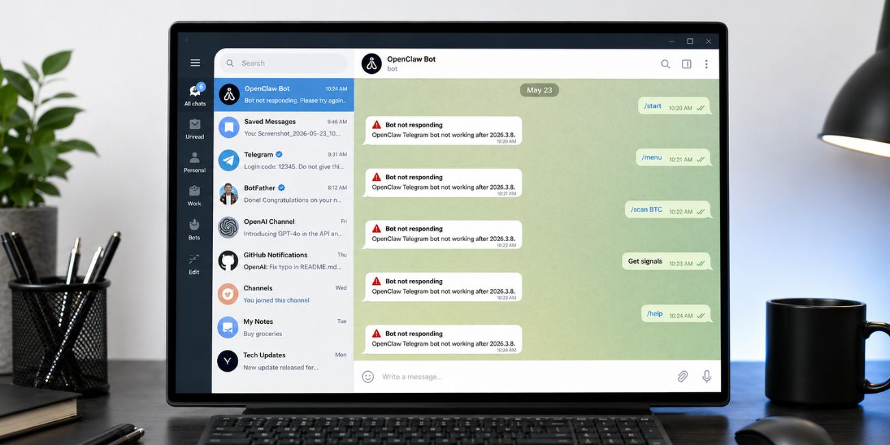 Why Does OpenClaw Telegram Bot Stop Working After 2026.3.8