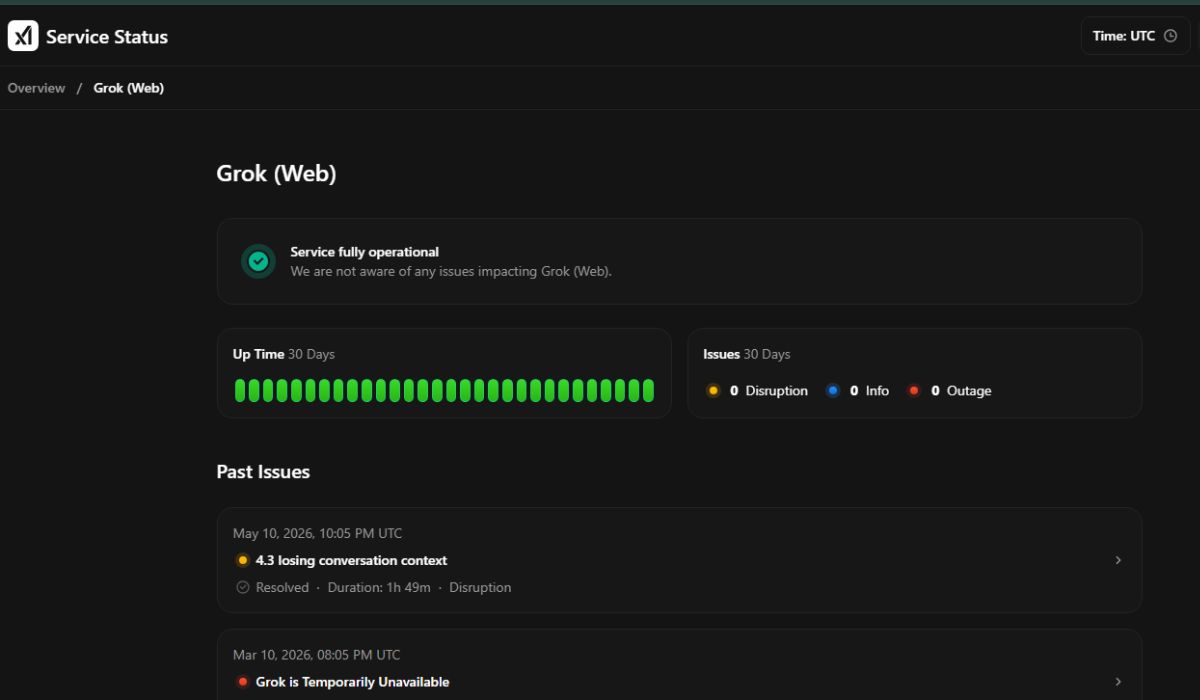 Check If Grok or X Is Having a Temporary Issue
