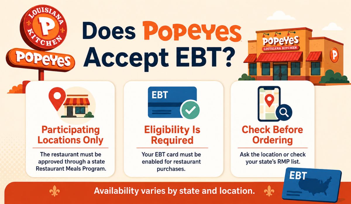 Does Popeyes Accept EBT?