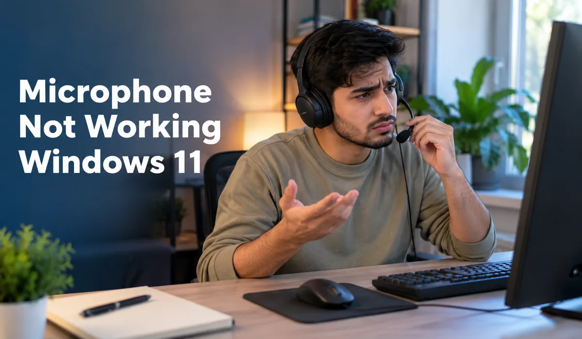Microphone not working windows 11 guide